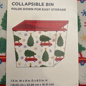 Collapsable bins (set of 4)